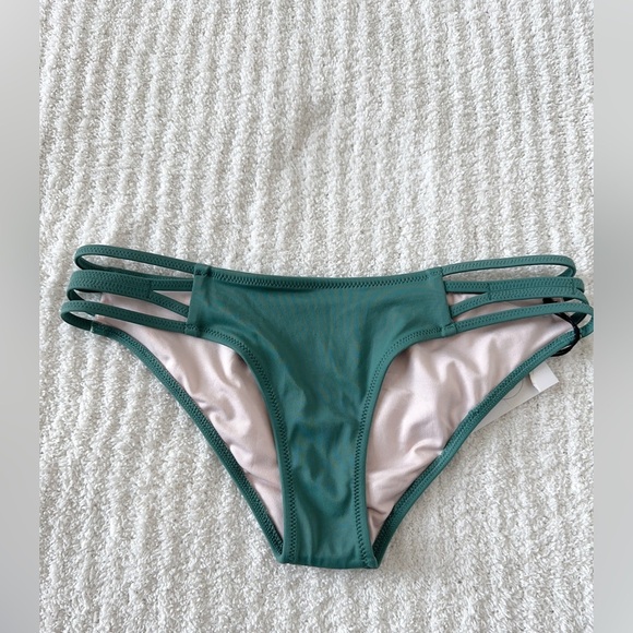Shade & Shore Green Bikini Bottom - Picture 1 of 4